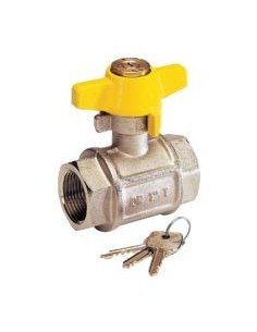 Válvula a esfera Alto fuel para contador mecánico