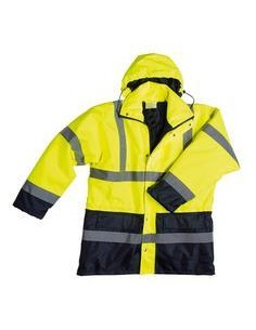 Parka de alta visibilidad