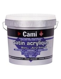 Pintura satén de acrílico